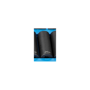 Grey Pneumatic 1/2" Drive x 24mm Deep - 12 Point Socket