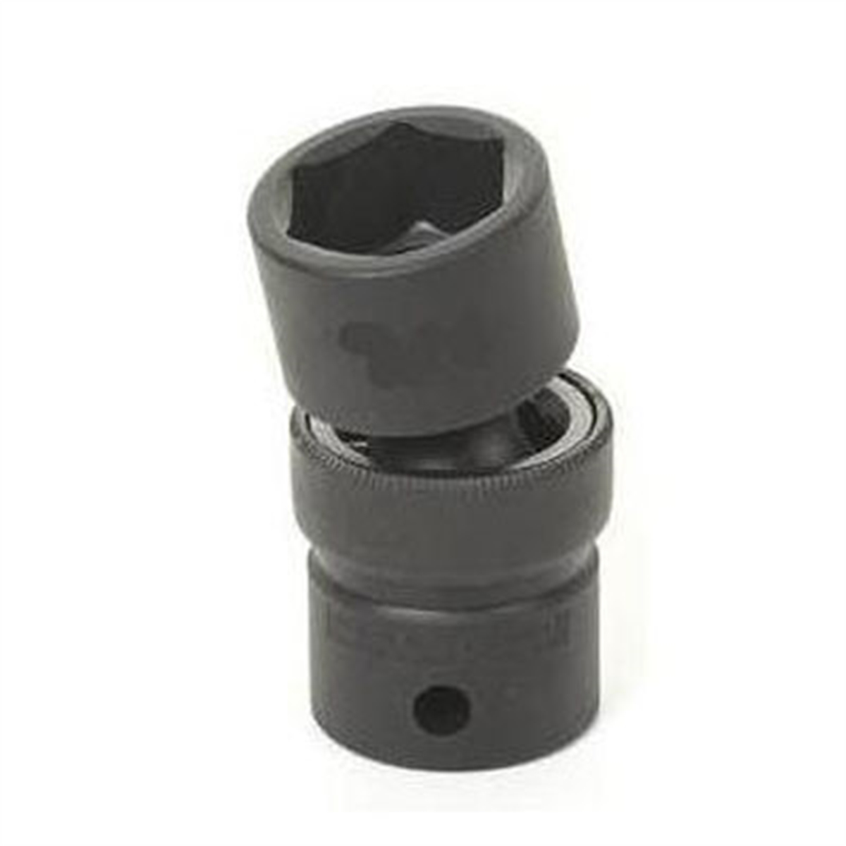 Grey Pneumatic 1/2" Drive x 24mm Standard Universal- 12 Point Socket - Black