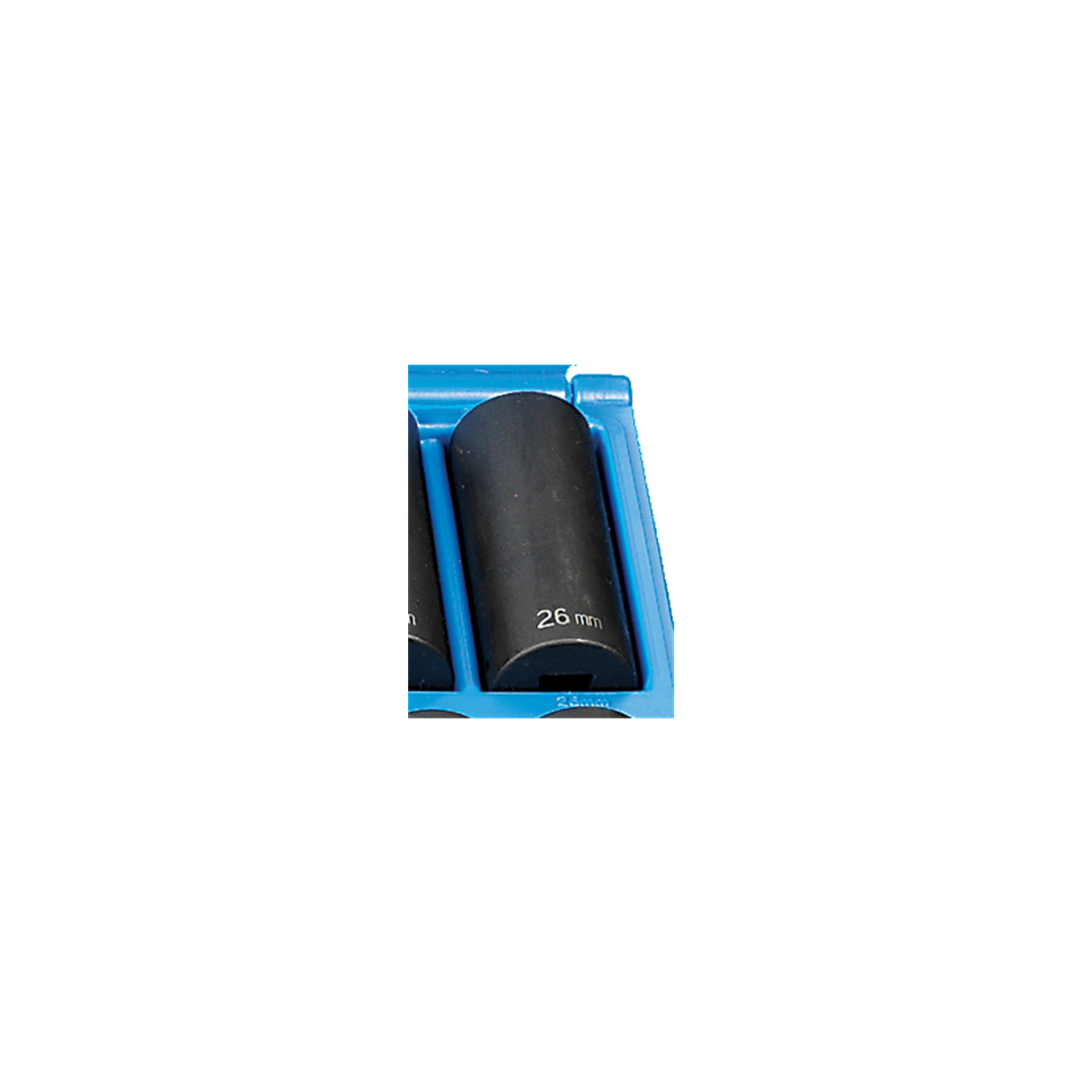 Grey Pneumatic 1/2" Drive x 26mm Deep - 12 Point Socket