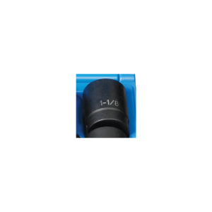 Grey Pneumatic 1/2" Drive x 1-1/8" Standard - 12 Point Socket