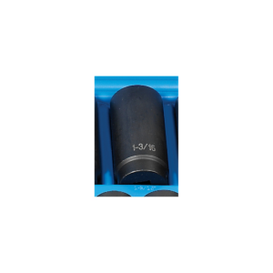 Grey Pneumatic 1/2" Drive x 1-3/16" Deep - 12 Point Socket