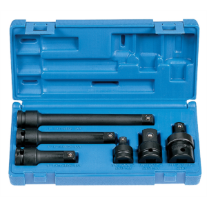 Grey Pneumatic 1/2" Drive 6 Piece Adapter/Extension Set
