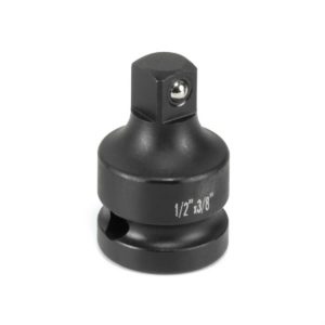 Grey Pneumatic 1/2" Female x 3/8" Male Adapter with Friction Ball