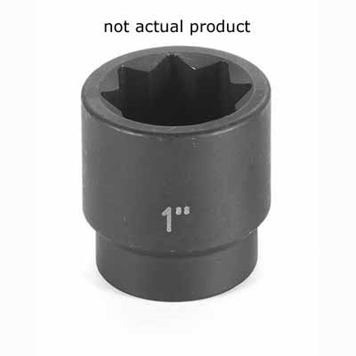 Grey Pneumatic 1/2" Drive x 3/4" Standard - 8 Point Socket