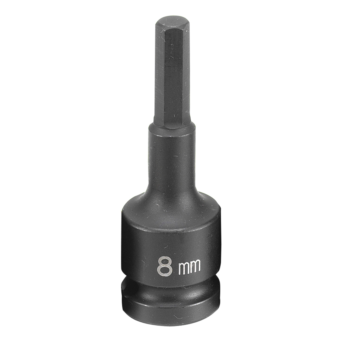 Grey Pneumatic 1/2" Drive x 8mm Hex Driver