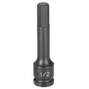 Grey Pneumatic 1/2" Drive x 14mm Hex Driver 4" Length