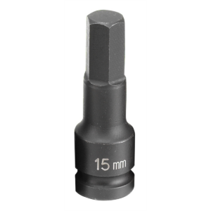 Grey Pneumatic 1/2" Drive x 15mm Hex Driver