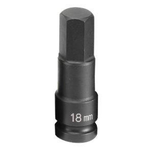 Grey Pneumatic 1/2" Drive x 18mm Hex Driver