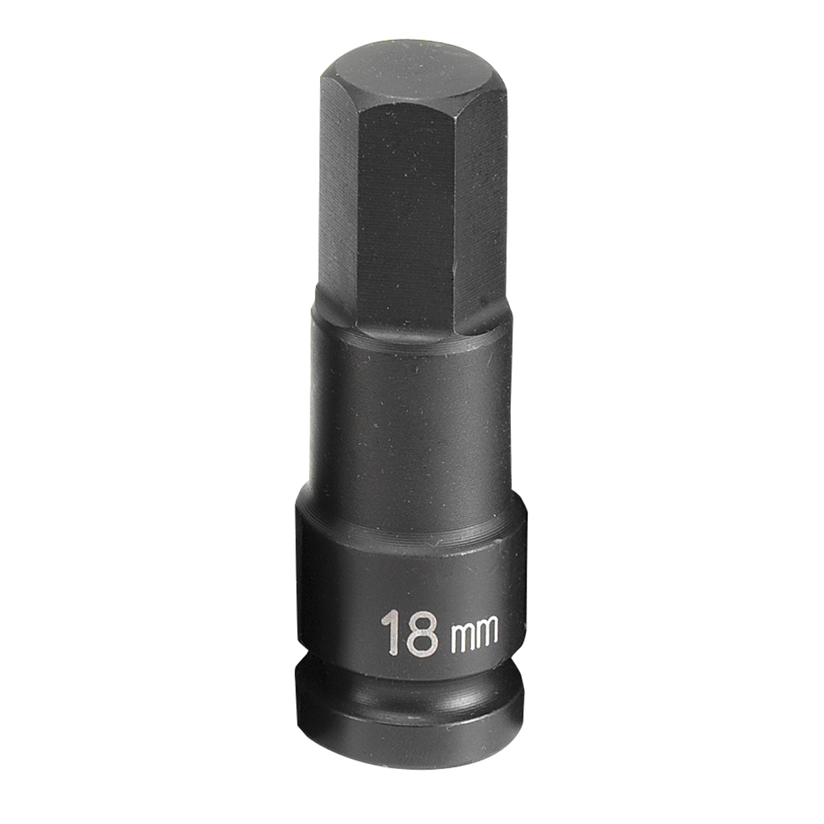 Grey Pneumatic 1/2" Drive x 18mm Hex Driver