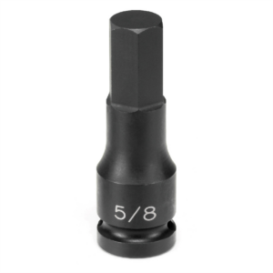Grey Pneumatic 1/2" Drive x 5/8" Hex Driver