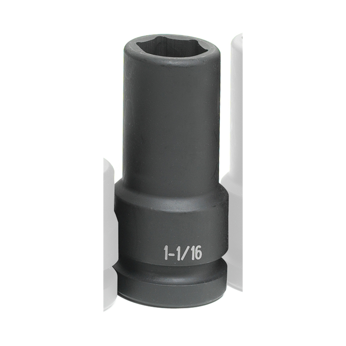 Grey Pneumatic 1" Drive x 1-1/16" Extra-Deep Thin-Wall Socket