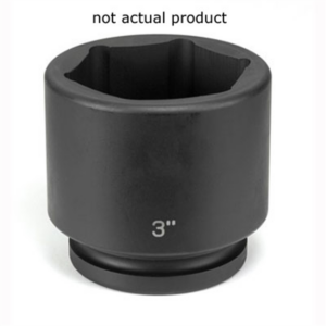 Grey Pneumatic 1" Drive x 3-3/8" Standard Socket