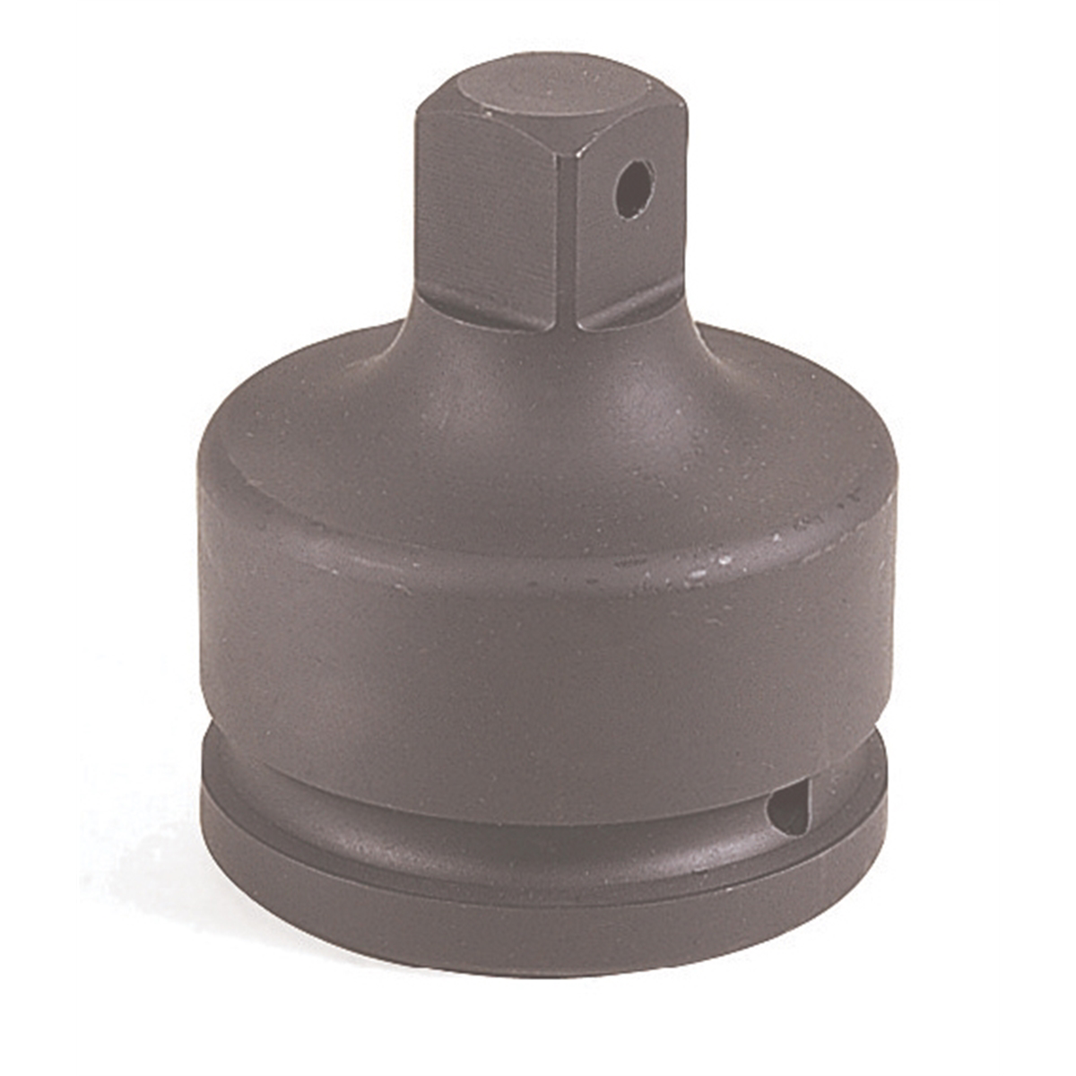 Grey Pneumatic 1-1/2" Female x 1" Male Adapter with Pin Hole