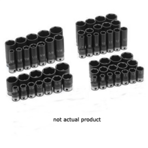 Grey Pneumatic 3/8" Drive x 9/16" Standard Duo-Socket - 12 Point