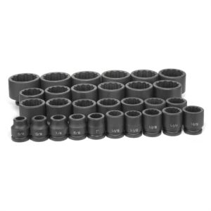 Grey Pneumatic 3/4" Dr. 29 Piece Fractional Master Set - 12 Point
