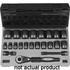 Grey Pneumatic 1/2" Drive x 9/16" Standard Duo-Socket - 6 Point