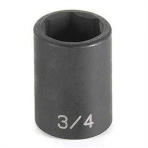 Grey Pneumatic 1/2" Drive x 19mm Deep Duo-Socket - 6 Point