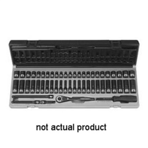 Grey Pneumatic 1/4" Drive x 13mm Standard Duo-Socket - 6 Point