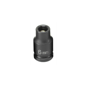 Grey Pneumatic 1/4" Drive x 6mm Magnetic Standard Socket