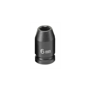 Grey Pneumatic 1/4" Surface Drive x 6mm Standard  Socket