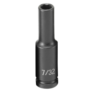 Grey Pneumatic 1/4" Surface Drive x 7/32" Deep  Socket