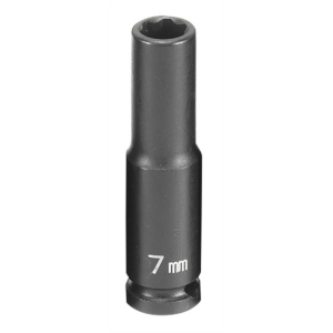 Grey Pneumatic 1/4" Surface Drive x 7mm Deep Socket