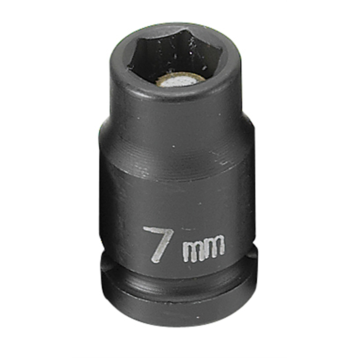 Grey Pneumatic 1/4" Drive x 7mm Magnetic Standard Socket