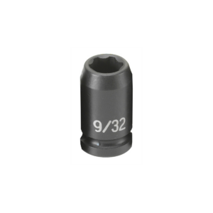 Grey Pneumatic 1/4" Surface Drive x 9/32" Standard  Socket