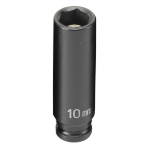 Grey Pneumatic 1/4" Drive x 10mm Magnetic Deep Socket