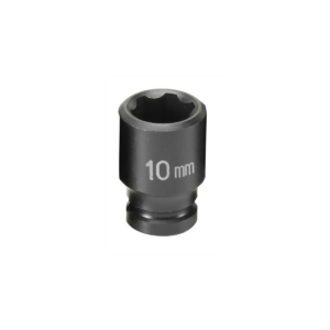 Grey Pneumatic 1/4" Surface Drive x 10mm Standard  Socket