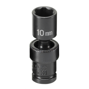 Grey Pneumatic 1/4" Surface Drive x 10mm Standard Universal Socket