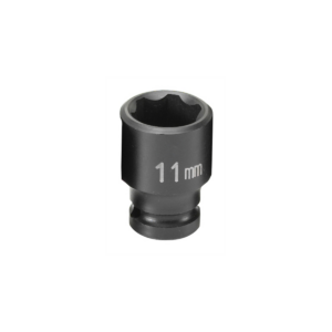Grey Pneumatic 1/4" Surface Drive x 11mm Standard  Socket