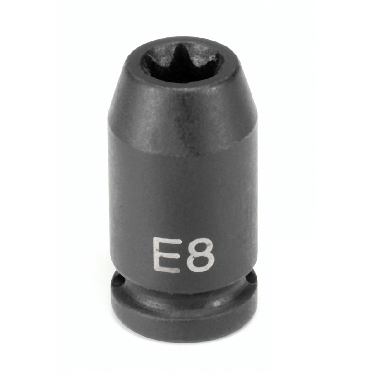 Grey Pneumatic 1/4" Drive x E12 External Star Impact Socket