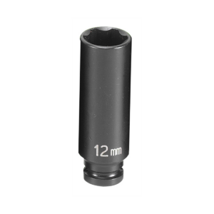 Grey Pneumatic 1/4" Surface Drive x 12mm Deep  Socket