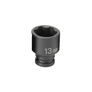 Grey Pneumatic 1/4" Surface Drive x 13mm Standard  Socket