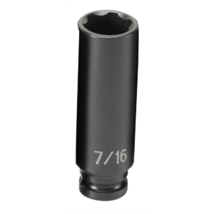 Grey Pneumatic 1/4" Surface Drive x 7/16" Deep  Socket
