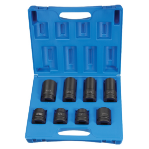 Grey Pneumatic 1" Drive 8 Piece Truck Wheel Set