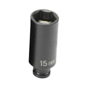 Grey Pneumatic 1/4" Drive x 15mm Magnetic Deep Socket