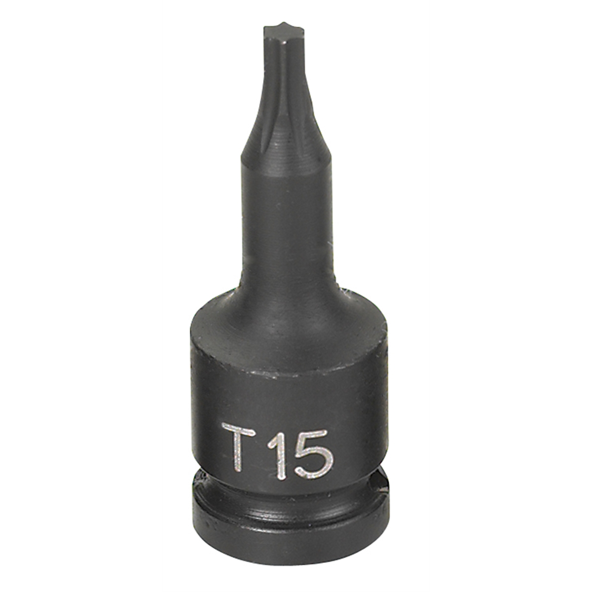 Grey Pneumatic 1/4" Drive x T15 Internal Star Impact Driver