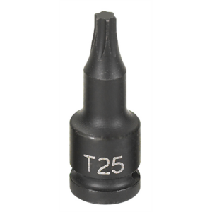 Grey Pneumatic 1/4" Drive x T25 Internal Star Impact Driver