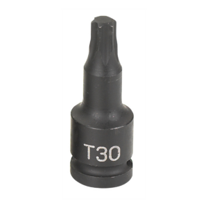 Grey Pneumatic 1/4" Drive x T30 Internal Star Impact Driver