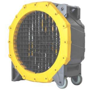 Hessaire 30-Inch Industrial Air Circulator 3 Speed, Oscillating, Floor or Hanging Mount Option