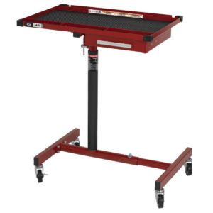 American Forge & Foundry Adjustable Mobile Work Table - 220 lbs Capacity