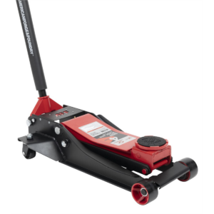 American Forge & Foundry Service Jack - 4 Ton Capacity - Lightning Lift - Short Chassis - 2 pc Handle - 4.1" Min H to 20.5" Max H - SUPER DUTY