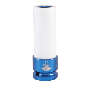 American Forge & Foundry Mag Wheel Protective Deep Impact Socket - 1/2" Drive - 17mm