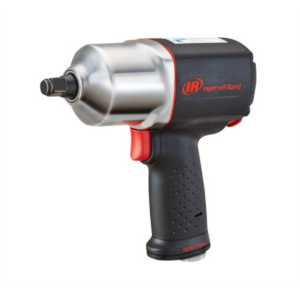 Ingersoll Rand 1/2 Inch Air Impact Wrench, Quiet, 1100 ft-lb Torque, Friction Ring Retainer, Pistol Grip