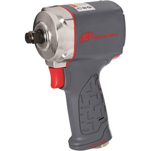 Ingersoll Rand 1/2 Inch Ultra Compact Air Impact Wrench, Quiet, 640 ft-lb Torque, Friction Ring Retainer, Pistol Grip