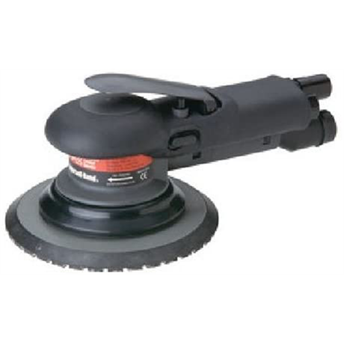 Ingersoll Rand 5" Random Orbital Air Sander, 3/16" Orbit Diameter, Vinyl Pad, 12,000 RPM, 0.2 HP