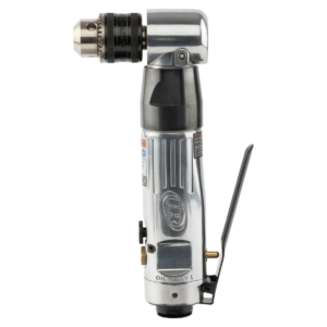 Ingersoll Rand 3/8" Keyed Chuck, Right Angle Reversible Air Drill, 1800 RPM, 0.33 HP