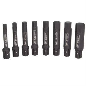 Ingersoll Rand DXS2 Hex Bit Impact Socket Set, SAE - 8 Piece